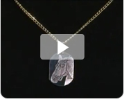 Video Hanger Graveren Met Foto (semi Ovaal)