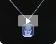 Video Rhodium Hanger (achthoek)