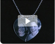 Video Gebroken Hart, Incl. Graveren Van 1 Helft (half Hartje)